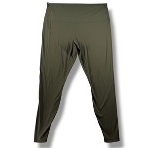 Lululemon Align High-Rise Pant 28 Dark Olive Green Yoga Leggings Womens Size 12